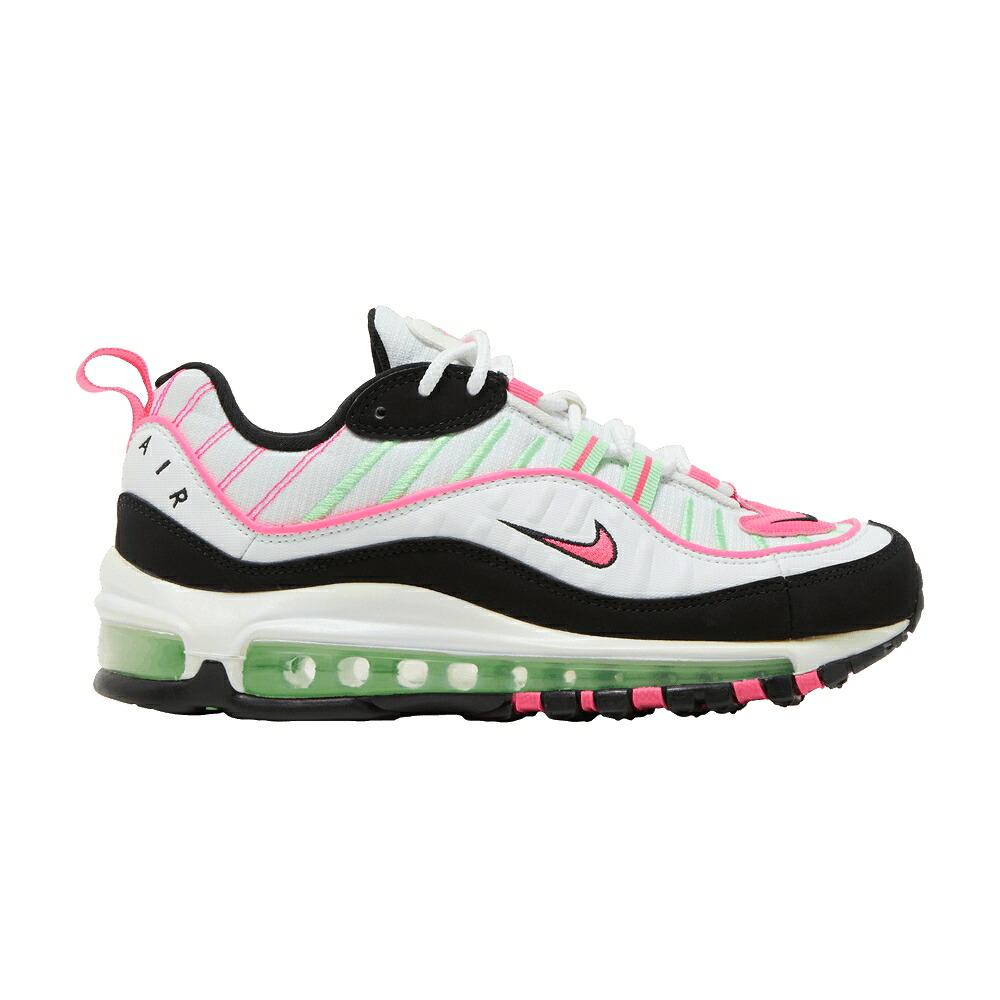 ナイキ マックス 大気圏マックス \u0027GREEN PINK\u0027 スニーカー レディース NIKE WMNS AIR MAX 98 /
