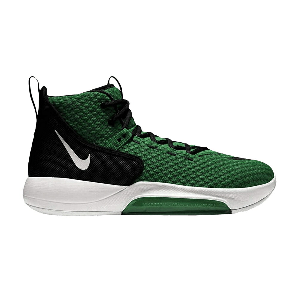 ナイキ ズーム 緑 グリーン 黒色 ブラック 白色 ホワイト ズームライズ \'GORGE GREEN\' スニーカー メンズ NIKE ZOOM RIZE TB / GORGE GREEN BLACK WHITE｜スニケス
