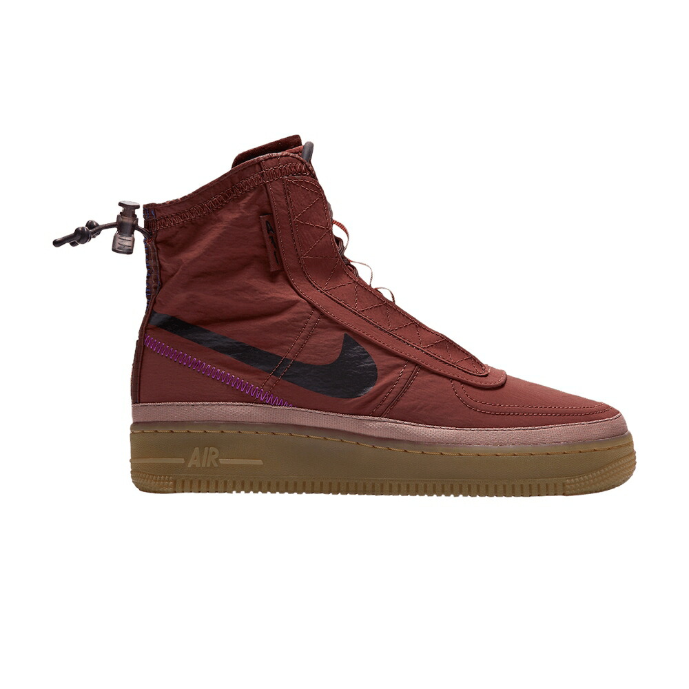 ナイキ 甲羅 空軍 \u0027RED BROWN\u0027 スニーカー レディース NIKE WMNS AIR FORCE 1 SHELL /