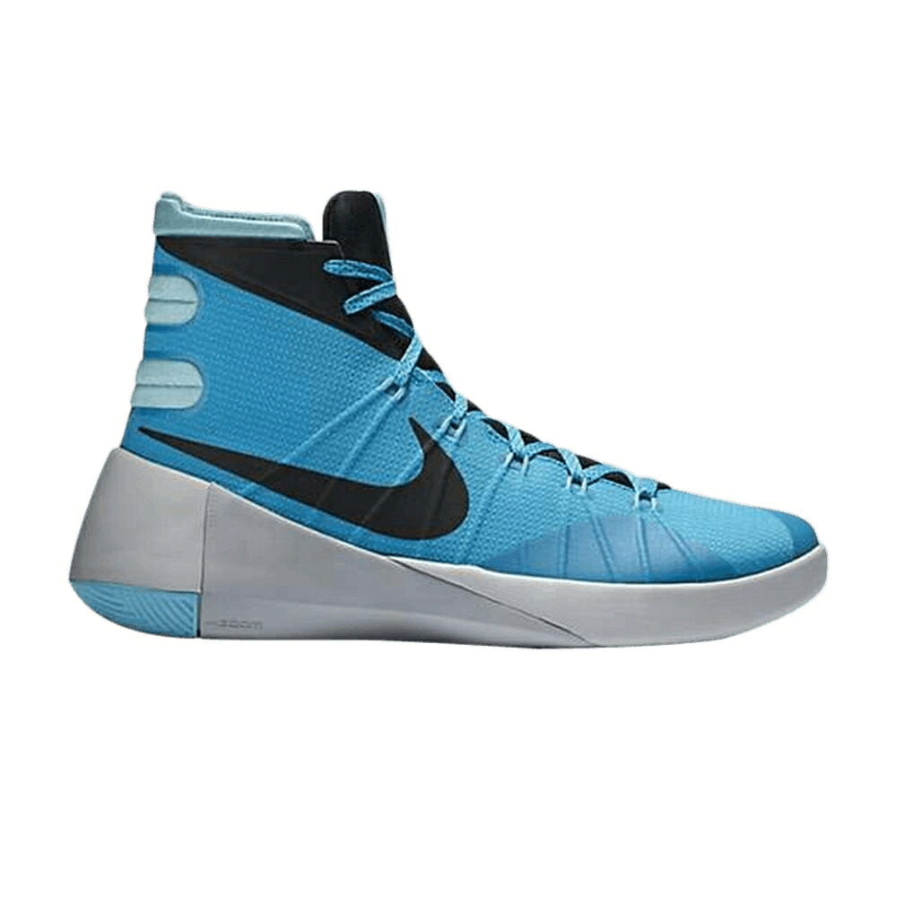 ナイキ ハイパーダンク 割り増し金 青味 青色 黒いこと 黒いこと スニーカー メンズ NIKE HYPERDUNK 2015 PREMIUM / BLUE LAGOON BLACK