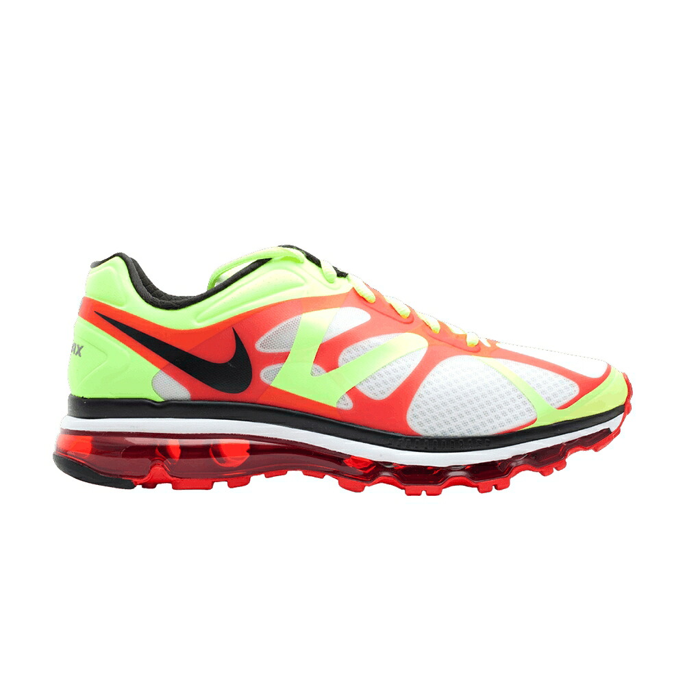 ナイキ 白いこと 白いこと 黒いこと 黒いこと 赤 赤いこと エア湖マックス+ スニーカー メンズ NIKE AIR MAX+ 2012 / WHITE BLACK VOLT UNVRSTY RED