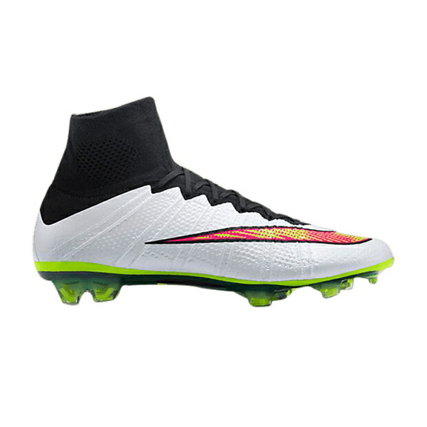 ナイキ 白いこと 白いこと 黒いこと 黒いこと さくら色 スニーカー メンズ NIKE MERCURIAL SUPERFLY FG / WHITE VOLT BLACK HYPER PINK