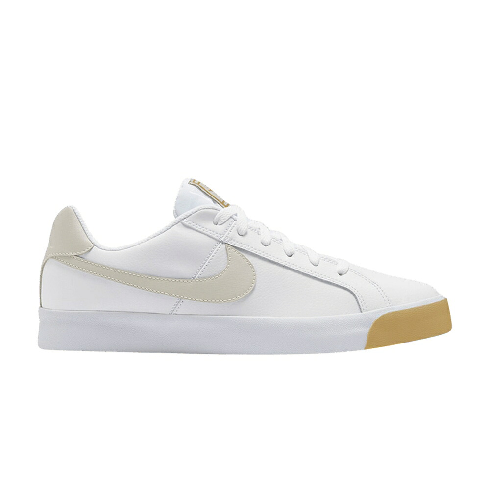 ナイキ 厚地の外套 白いこと 白いこと 赤銅色 赤銅色 \u0027WHITE GUM\u0027 スニーカー メンズ NIKE COURT ROYALE AC / WHITE GUM LIGHT BROWN LIGHT BONE