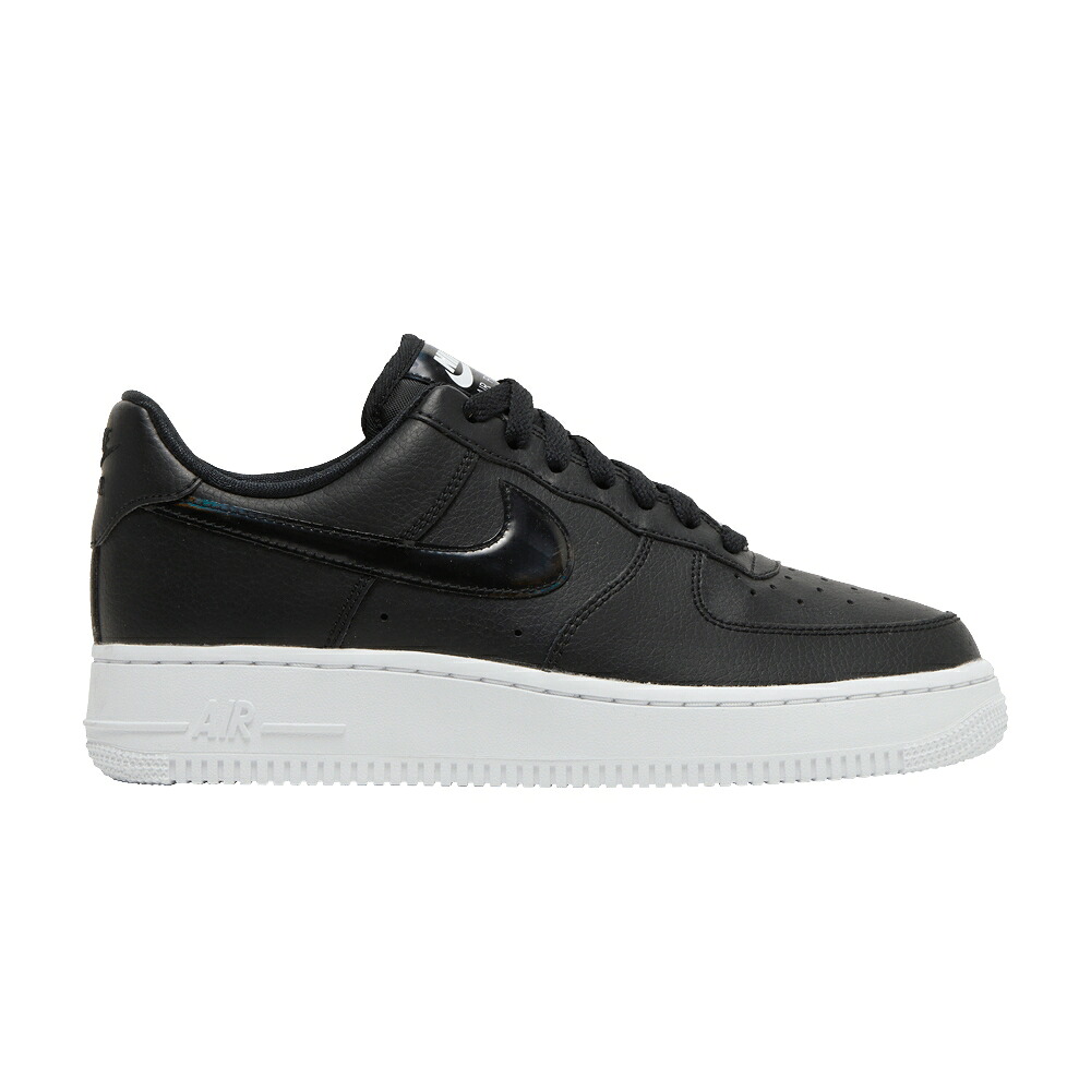 ナイキ 黒いこと 黒いこと 白いこと 白いこと 空軍 \u0027BLACK IRIDESCENT\u0027 スニーカー レディース NIKE WMNS AIR FORCE 1 LOW / BLACK BLACK WHITE