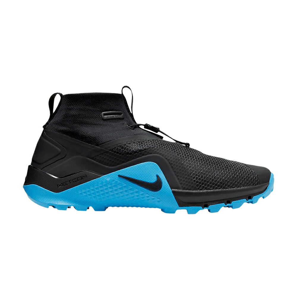 ナイキ 黒色 ブラック 青色 ブルー 'BLACK BLUE' スニーカー メンズ NIKE METCON X SF LIGHT CURRENT / BLACK LIGHT CURRENT BLUE BLACK｜スニケス 64,460円