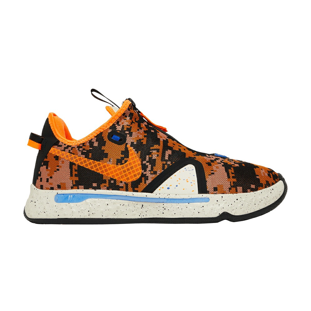 ナイキ 家鴨柄 皮膚軟化剤 \u0027DIGI ORANGE\u0027 スニーカー メンズ NIKE PG 4 EP CAMO - TOTAL / LIGHT CREAM TERRA BLUSH RACER
