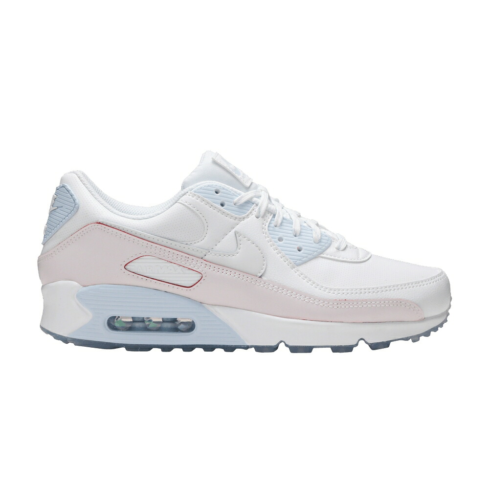 ナイキ マックス 白色 ホワイト 青色 ブルー エアマックス 'DIY FLARE' スニーカー メンズ NIKE AIR MAX 90 / WHITE HYDROGEN BLUE BRIGHT|スニケス