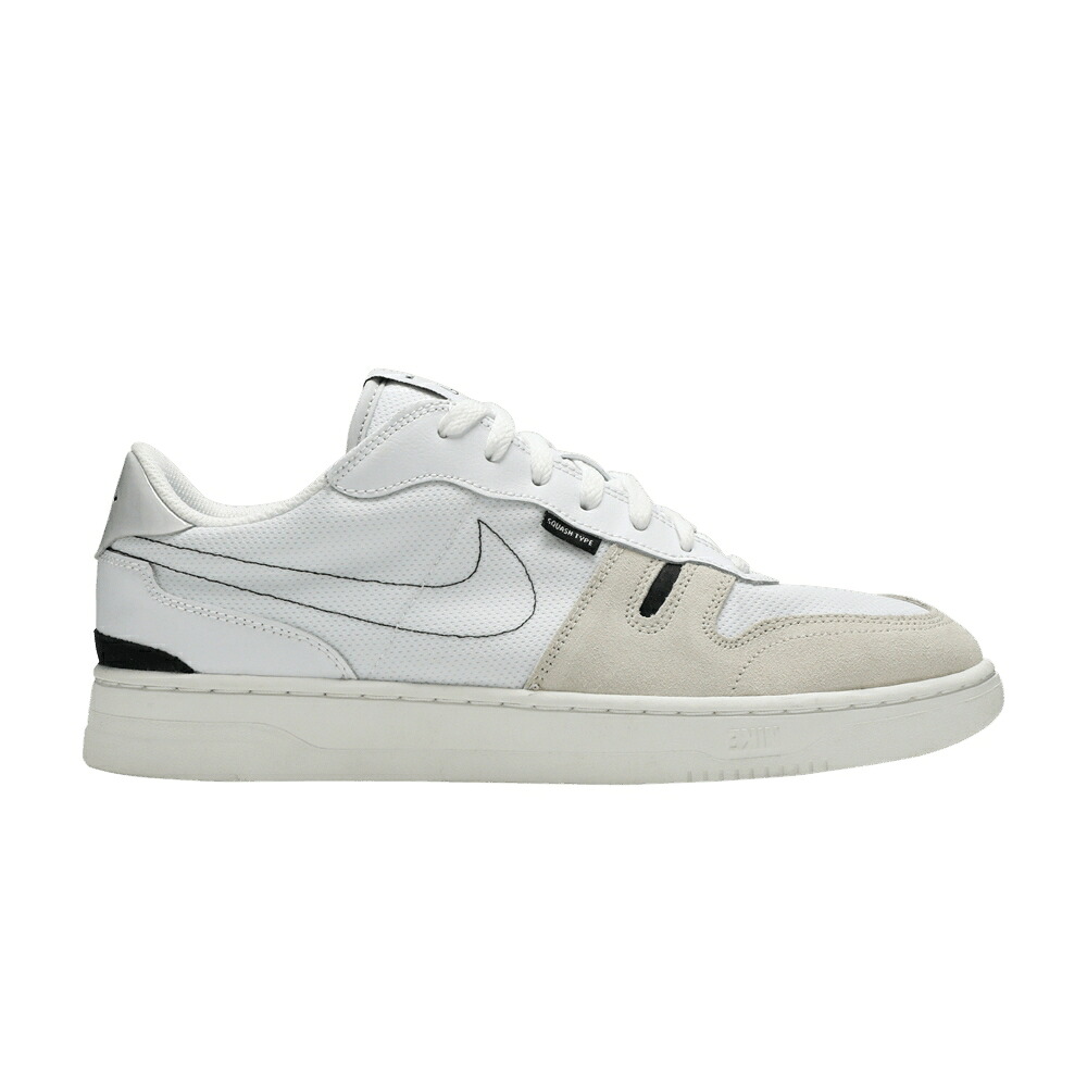 ナイキ 白いこと 白いこと 黒いこと 黒いこと \u0027SUMMIT WHITE\u0027 スニーカー メンズ NIKE SQUASH TYPE / SUMMIT WHITE WHITE BLACK VAST