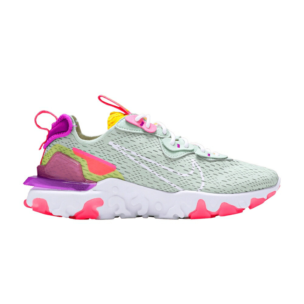 ナイキ リアクト 紫 パープル \u0027PISTACHIO FROST\u0027 スニーカー レディース NIKE WMNS REACT VISION / PISTACHIO FROST VIVID PURPLE