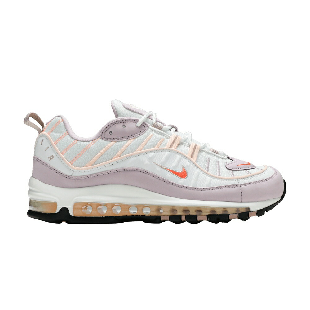 ナイキ マックス 白いこと 白いこと クリムゾン エア湖マックス \u0027ATOMIC PINK\u0027 スニーカー レディース NIKE WMNS AIR MAX 98 / WHITE CRIMSON TINT ICED LILAC