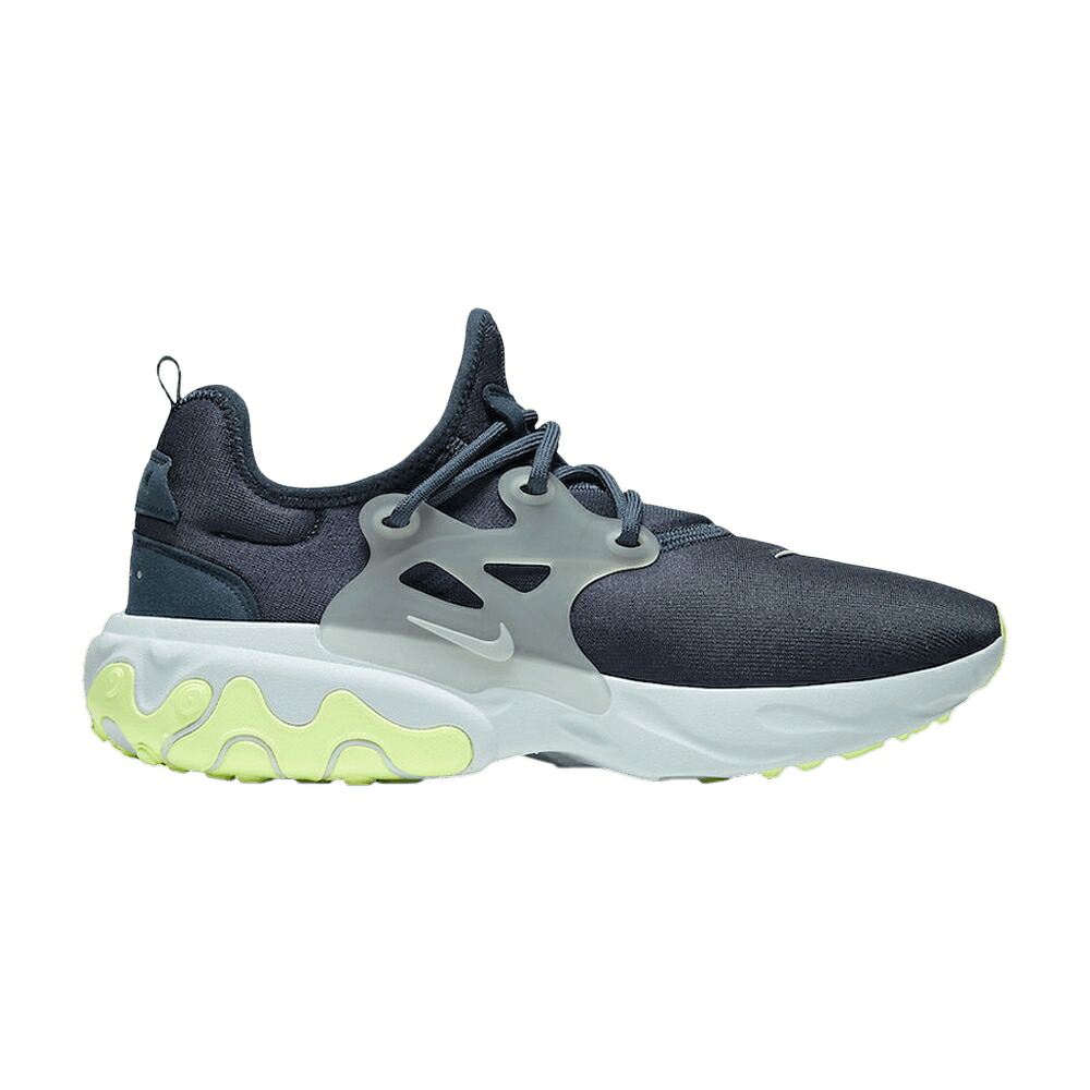 ナイキ リアクト プレスト 純一無雑 プラチナム リアクトプレスト \u0027OBSIDIAN VOLT\u0027 スニーカー メンズ NIKE REACT PRESTO / OBSIDIAN PURE PLATINUM BARELY