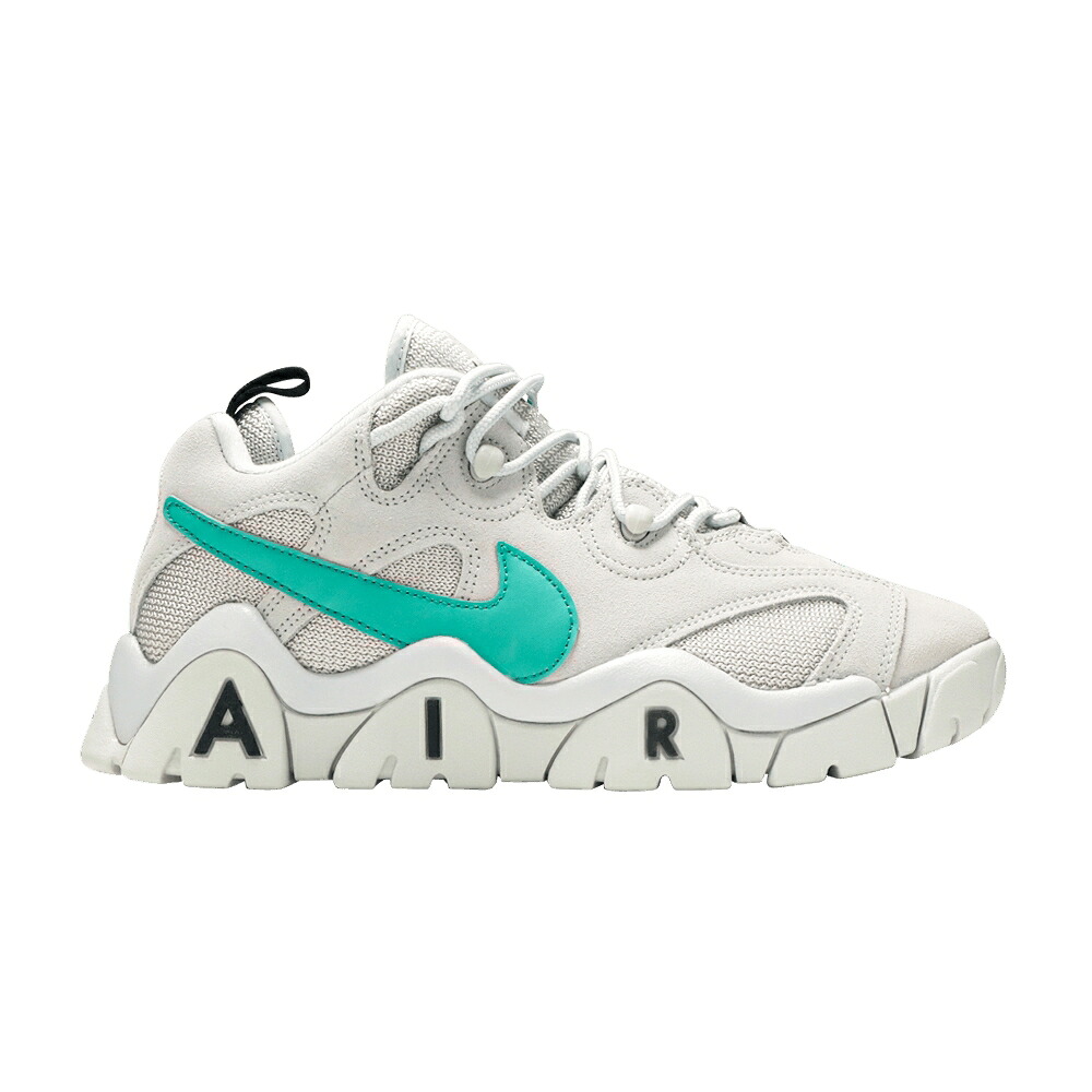 ナイキ 灰色 グレー 緑 グリーン エアバラージ 'NEPTUNE GREEN' スニーカー メンズ NIKE AIR BARRAGE LOW / GREY FOG VAST GREY NEPTUNE GREEN｜スニケス 64,460円