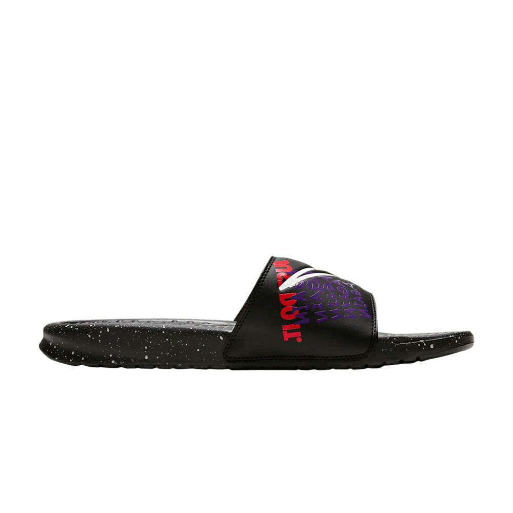 ナイキ ベナッシ サンダル 黒いこと 黒いこと \u0027PLANET HOOPS\u0027 スニーカー メンズ NIKE BENASSI SLIDE OF / BLACK MULTI COLOR BLACK