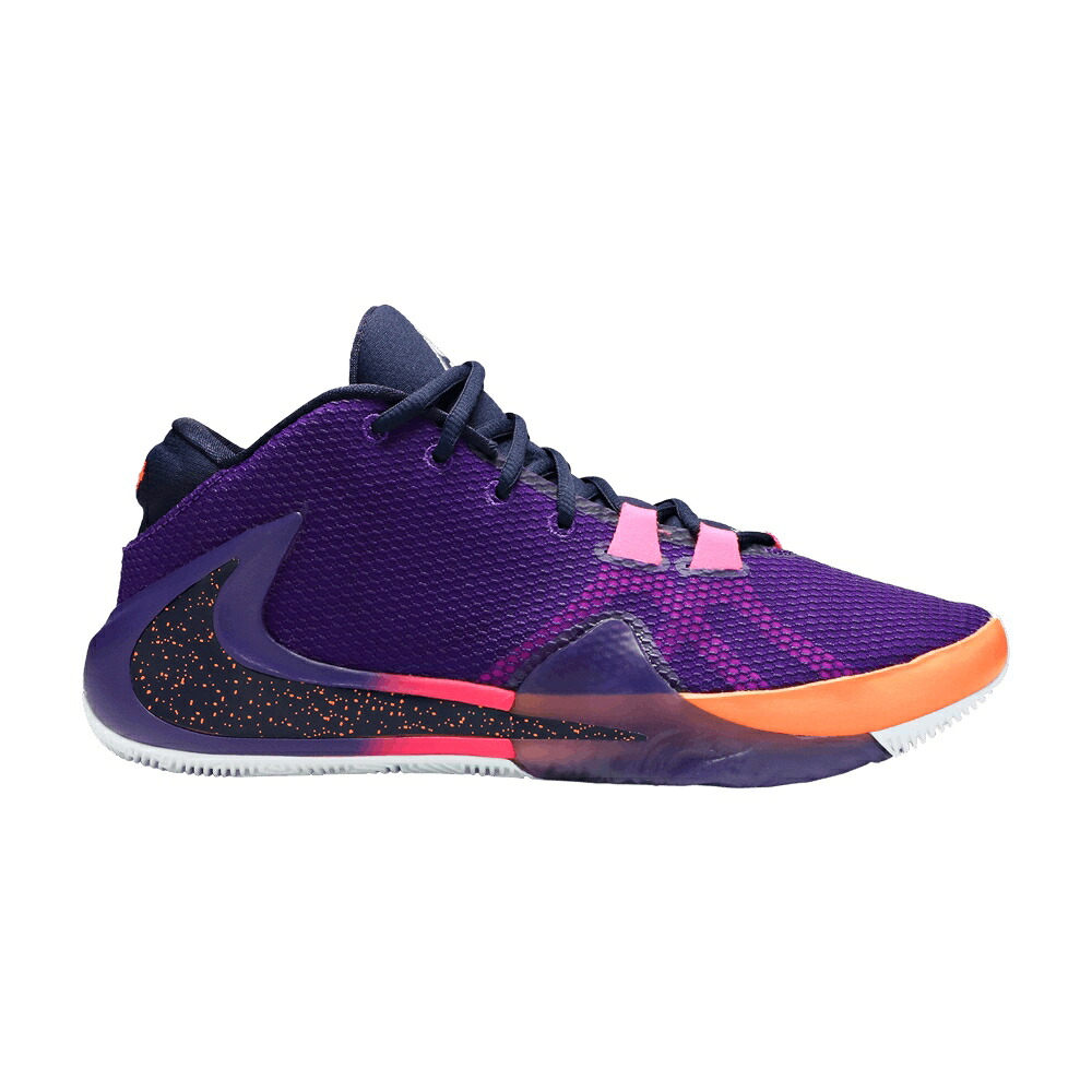 ナイキ 望遠レンズ 紫 パープル 青碧 青碧 望遠レンズフリーク \u0027ALL 4\u0027 スニーカー メンズ NIKE NBA 2K20 X ZOOM FREAK 1 BROS GAMER EXCLUSIVE / VOLTAGE PURPLE BLACKENED BLUE