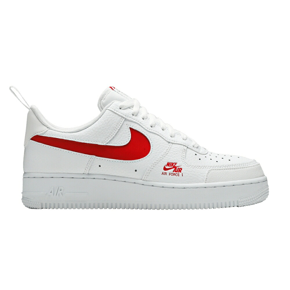 ナイキ 黒いこと 黒いこと 赤 赤いこと 空軍 \u0027BRED\u0027 スニーカー メンズ NIKE AIR FORCE 1 LOW UTILITY / BLACK RED