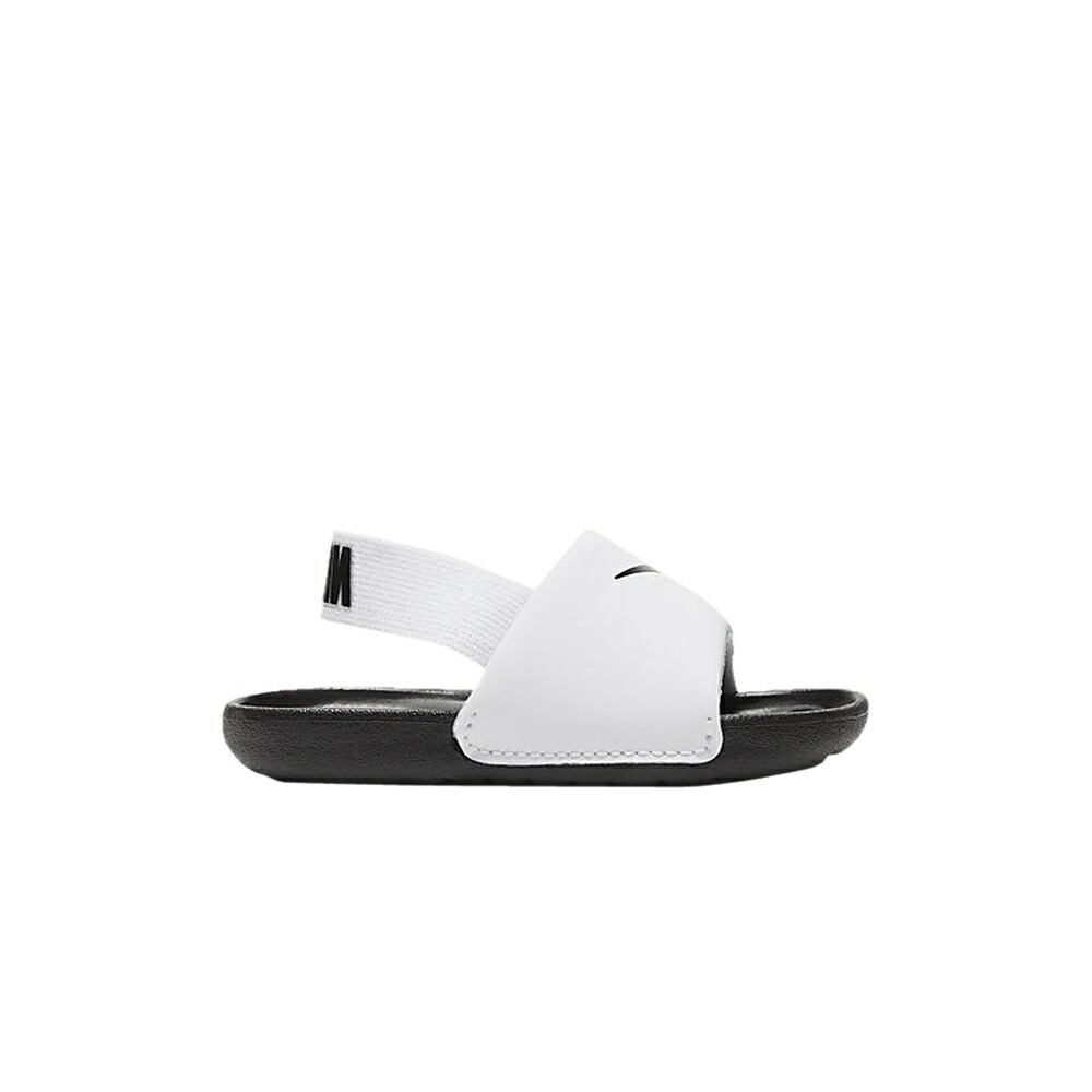 ナイキ サンダル 白いこと 白いこと 黒いこと 黒いこと \u0027WHITE\u0027 もの言う花 NIKE KAWA SLIDE TD / WHITE BLACK WHITE BLACK