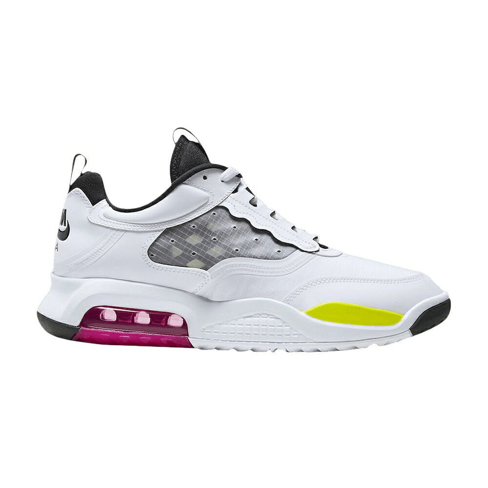 ナイキ マックス 白色 ホワイト 紫 パープル エアマックス 'VIBRANT' スニーカー メンズ NIKE JORDAN AIR MAX 200 / WHITE VIBRANT PURPLE BRIGHT｜スニケス
