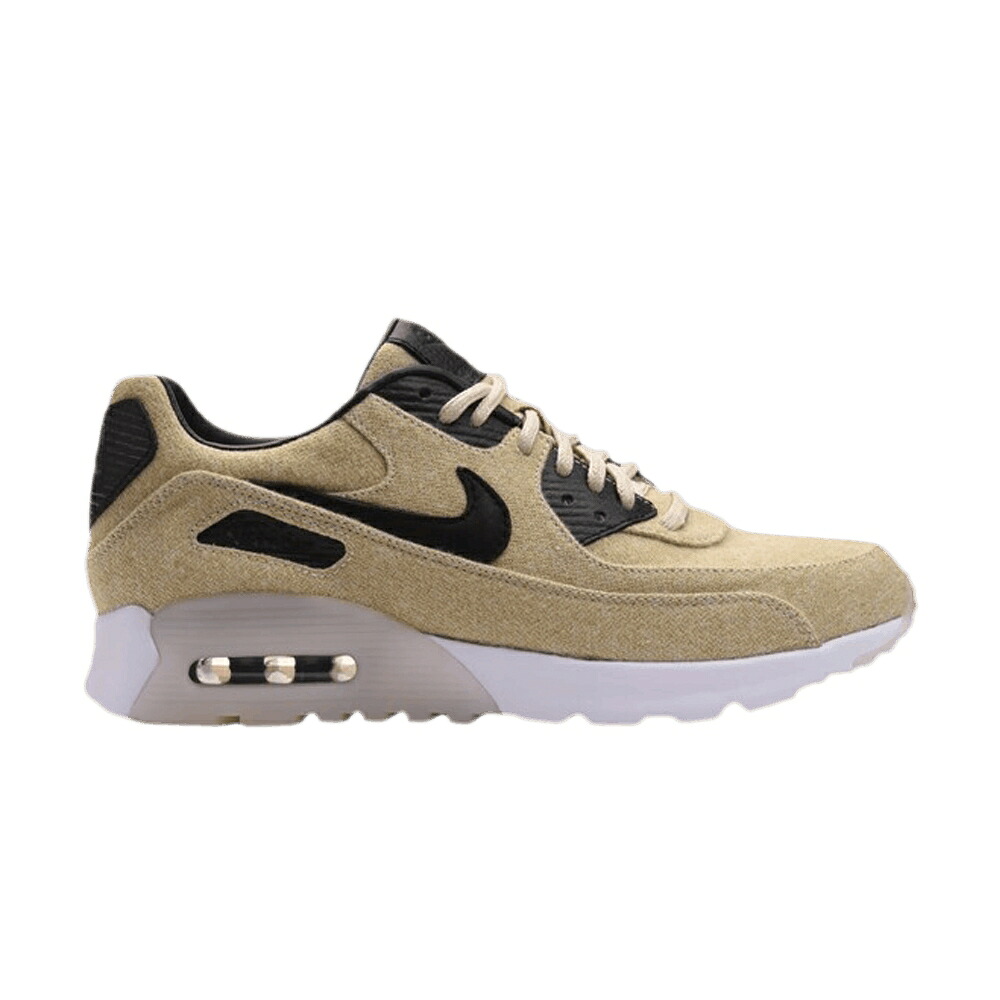 ナイキ マックス ウルトラ プレミアム 黒色 ブラック 白色 ホワイト エアマックス 'OATMEAL' スニーカー レディース NIKE WMNS AIR MAX 90 ULTRA PREMIUM / OATMEAL BLACK WHITE｜スニケス 44,005円