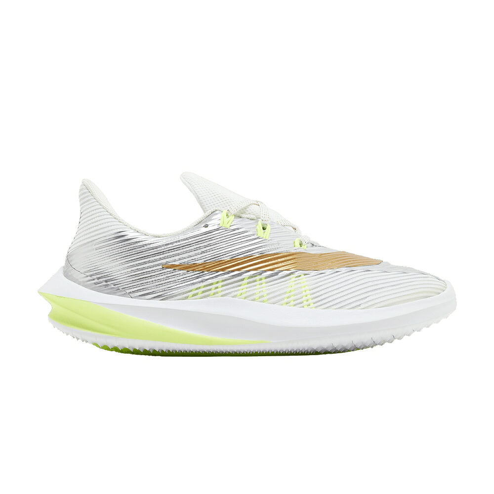 ナイキ す早さ 白いこと 白いこと ゴールド \u0027CHROME GOLD\u0027 お坊っちゃん キッズ NIKE FUTURE SPEED GS METALLIC / WHITE METALLIC GOLD CHROME VOLT もの言う花 マタニティ スニーカー