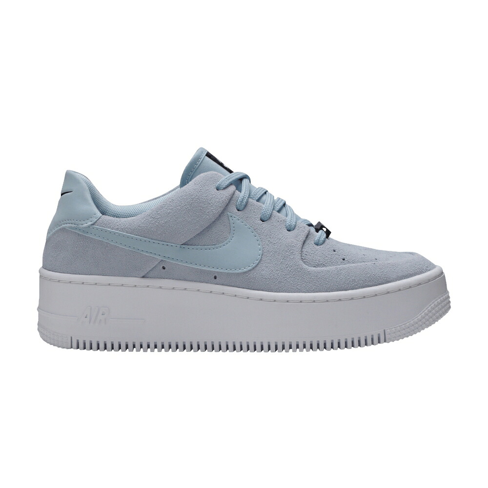 ナイキ 青色 ブルー 白色 ホワイト エアフォース 'LIGHT BLUE' スニーカー レディース NIKE WMNS AIR FORCE 1 SAGE LOW ARMORY / LIGHT ARMORY BLUE WHITE｜スニケス 43,485円