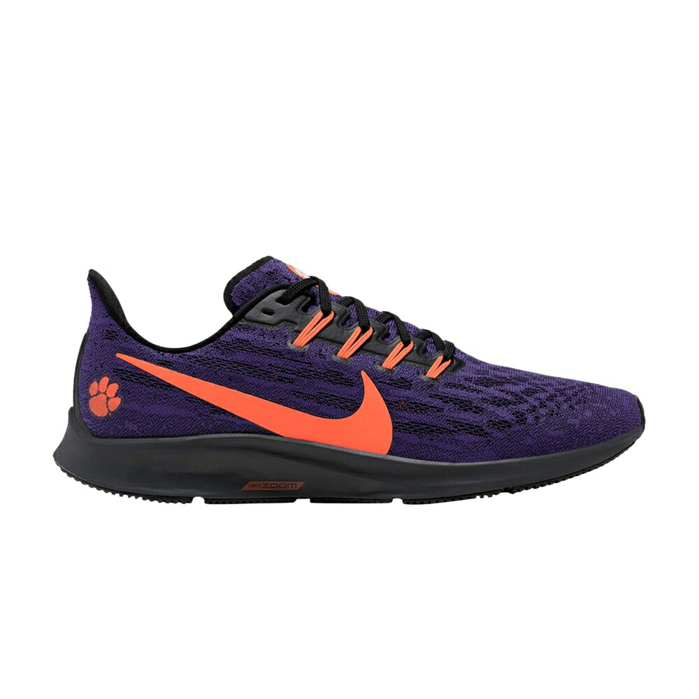 ナイキ 望遠レンズ ペガサス 黒いこと 黒いこと 望遠レンズペガサス \u0027CLEMSON\u0027 スニーカー メンズ NIKE AIR ZOOM PEGASUS 36 / NEW ORCHID BLACK UNIVERSITY