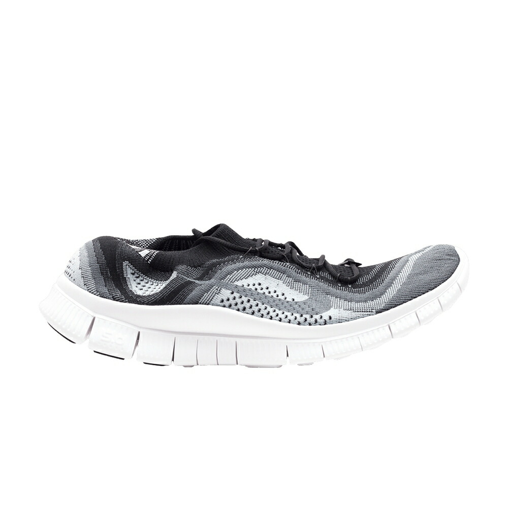 ナイキ 無償性 黒いこと 黒いこと 白いこと 白いこと FLYKNIT+ \u0027LONDON\u0027 スニーカー メンズ NIKE FREE SP / BLACK WHITE