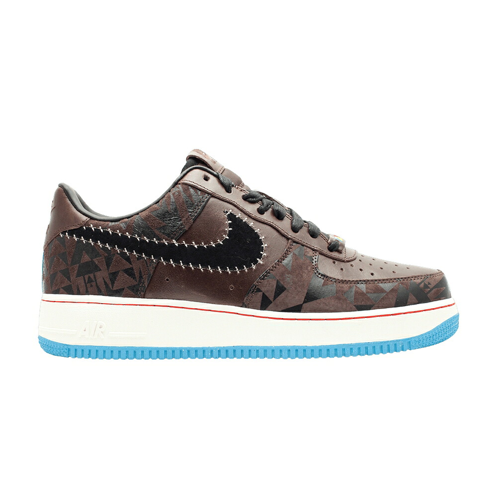 ナイキ 赤銅色 赤銅色 黒いこと 黒いこと 空軍 \u0027NATIVE AMERICAN\u0027 スニーカー メンズ NIKE N7 AIR FORCE 1 LOW PRM 08 LE / BAROQUE BROWN BLACK SL DK TRQS