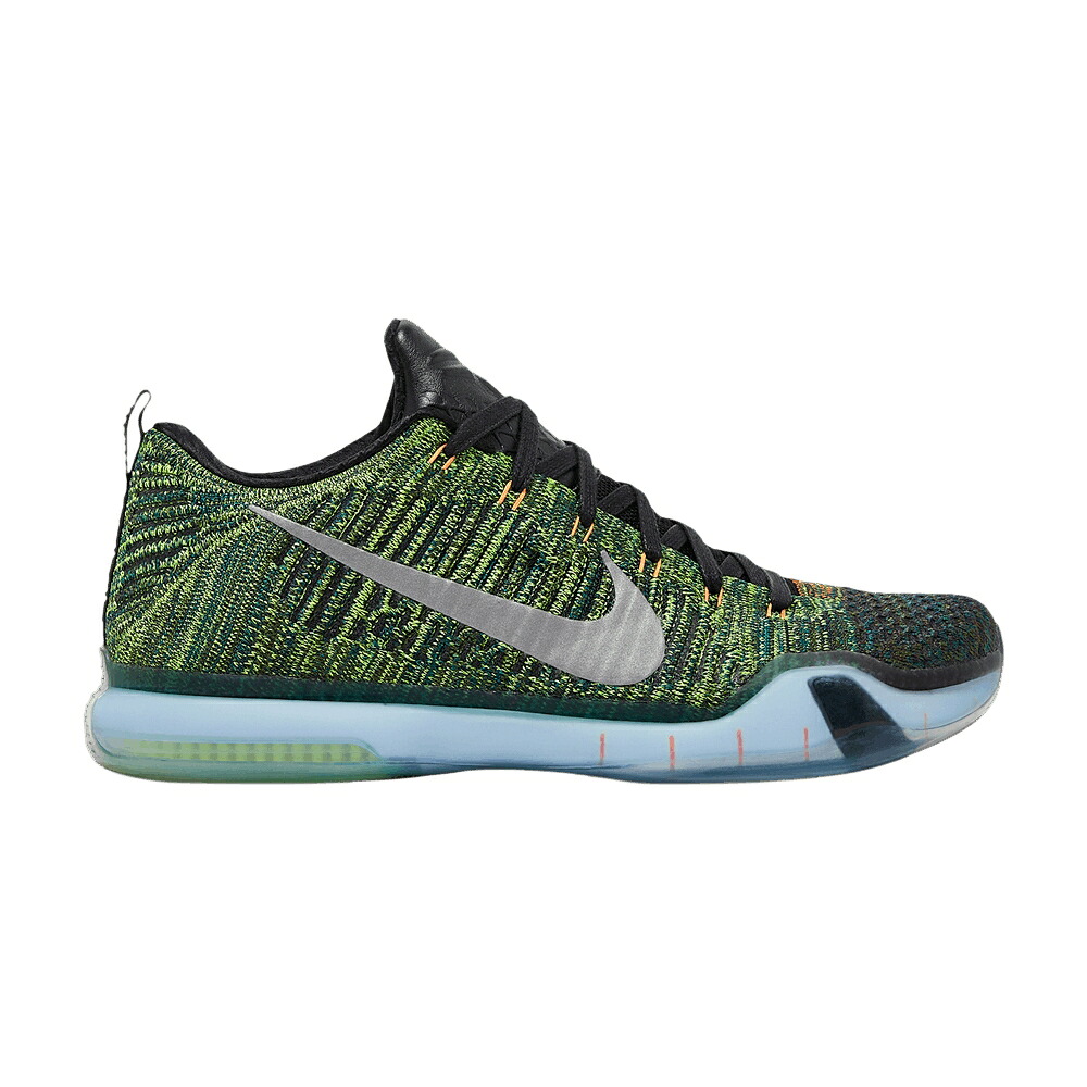 ナイキ コービー エリート 割り増し金 しろがね色 しろがね色 \u0027RACE CAR\u0027 スニーカー メンズ NIKE KOBE 10 ELITE PREMIUM HTM MILAN EXCLUSIVE / MULTI COLOR METALLIC SILVER