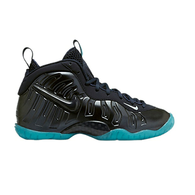 ナイキ フォームポジット プロ プレミアム アクア エアフォームポジットプロ 'DARK OBSIDIAN' スニーカー メンズ NIKE AIR FOAMPOSITE PRO PREMIUM LE BG / DARK OBSIDIAN LIGHT AQUA DARK｜スニケス