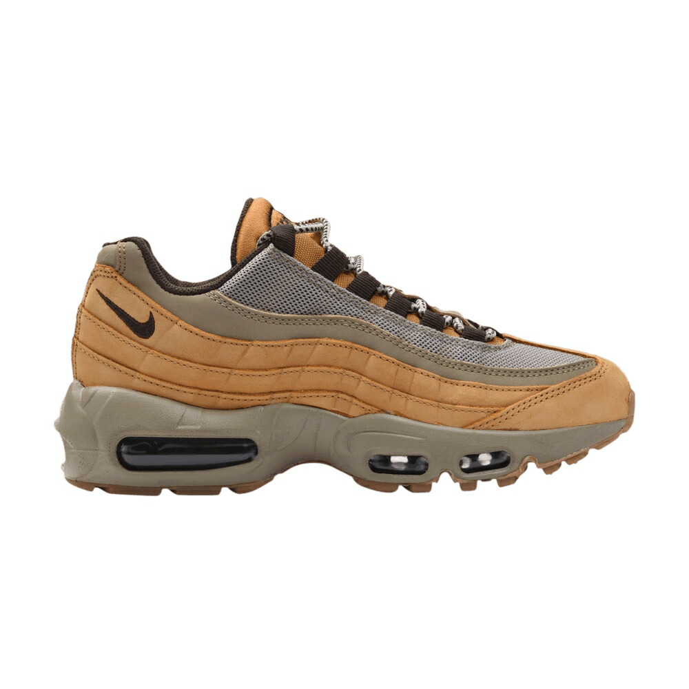 ナイキ マックス 銅 ブロンズ 赤銅色 赤銅色 エア湖マックス \u0027WHEAT\u0027 スニーカー レディース NIKE WMNS AIR MAX 95 / BRONZE BAROQUE BROWN BAMBOO