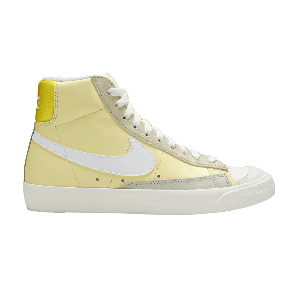 ナイキ ブレイザー ミッド 黄味がかった 黄色 \u002777 \u0027BICYCLE YELLOW\u0027 スニーカー レディース NIKE WMNS BLAZER MID / BICYCLE YELLOW OPTI YELLOW