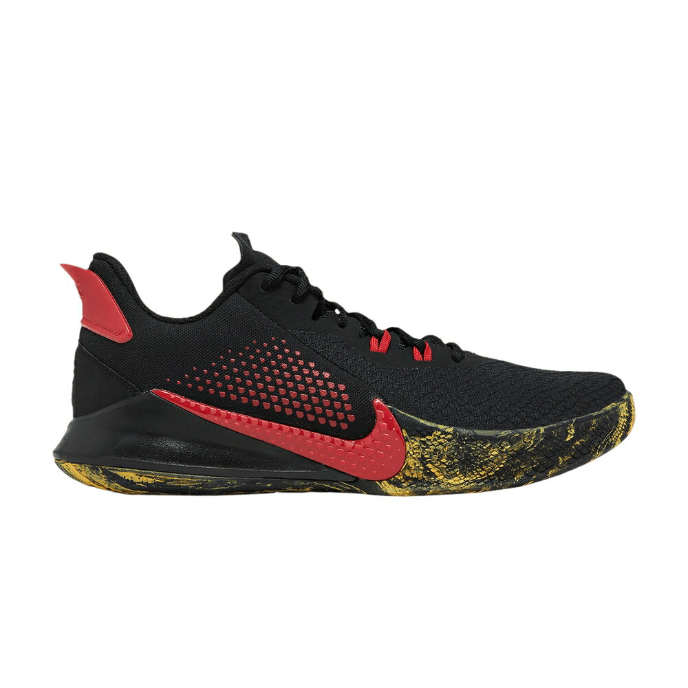 ナイキ マンバ 黒いこと 黒いこと 赤 赤いこと \u0027BRUCE LEE\u0027 スニーカー メンズ NIKE MAMBA FURY EP / BLACK UNIVERSITY RED