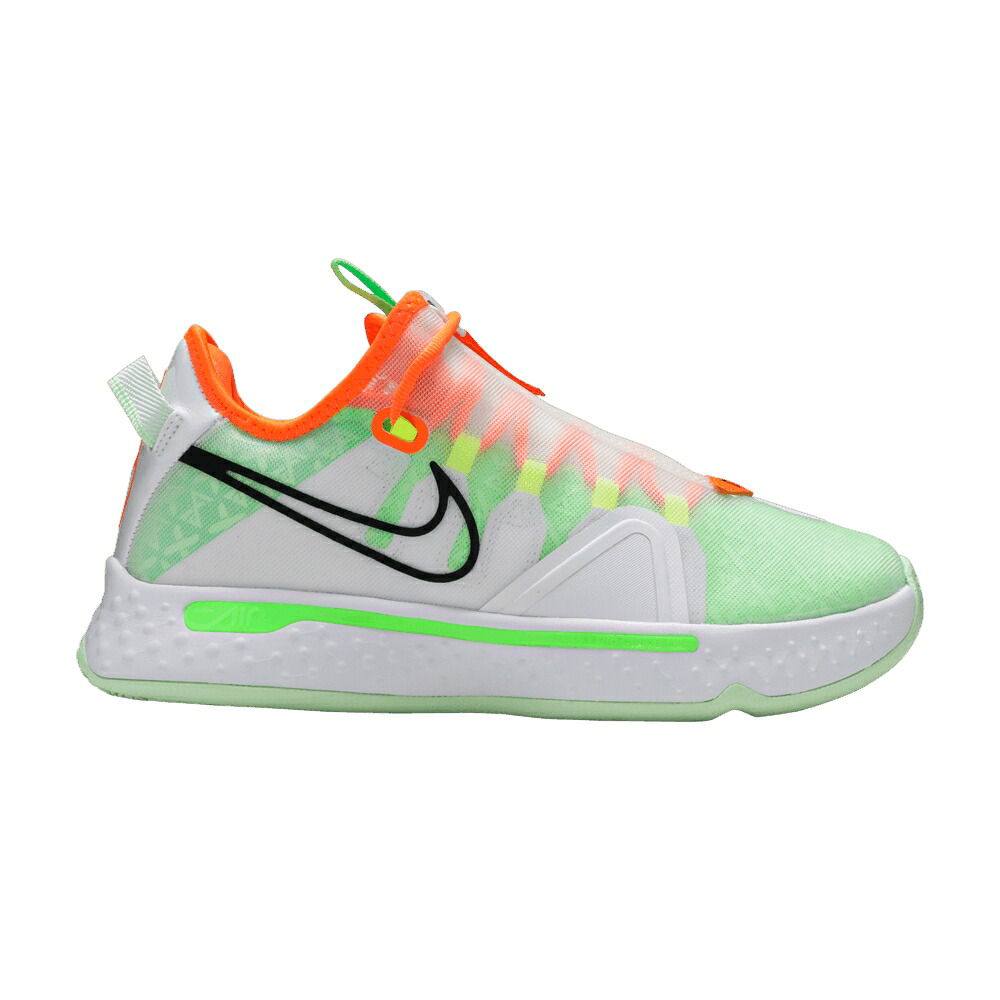 ナイキ ゲータレード 白いこと 白いこと 橙 オレンジ色 \u0027WHITE GX\u0027 スニーカー メンズ NIKE GATORADE X PG 4 EP / WHITE VOLT ORANGE
