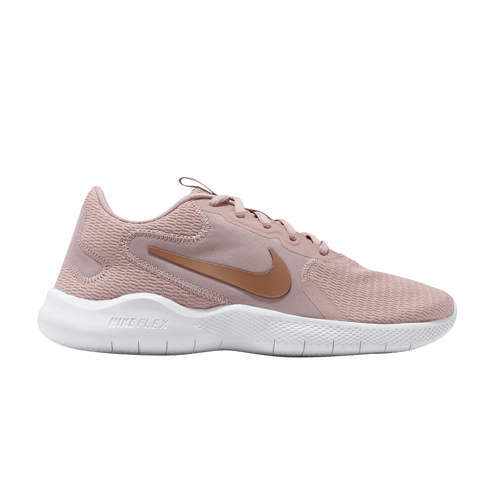 ナイキ 見聞き プラチナム \u0027STONE MAUVE\u0027 スニーカー レディース NIKE WMNS FLEX EXPERIENCE RN 9 / STONE MAUVE PLATINUM TINT