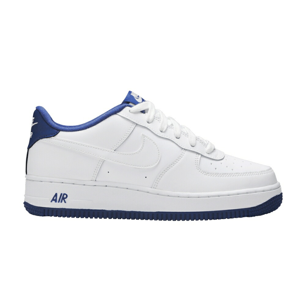 ナイキ ディープ 白いこと 白いこと 青碧 青碧 空軍 \u0027WHITE BLUE\u0027 お坊っちゃん キッズ NIKE AIR FORCE 1 GS DEEP ROYAL / WHITE DEEP ROYAL BLUE WHITE もの言う花 マタニティ スニーカー