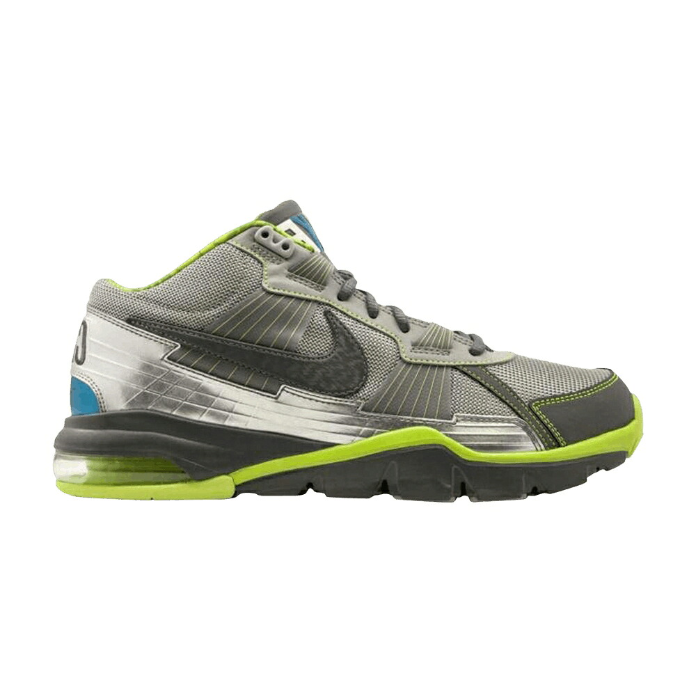 ナイキ 調教師 割り増し金 薄墨色 薄墨色 \u0027MEDIUM VOLT\u0027 スニーカー メンズ NIKE TRAINER SC 2010 PREMIUM GREY / MEDIUM GREY DARK GREY INTRO VOLT