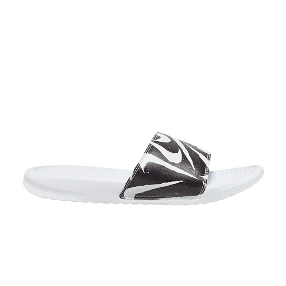 ナイキ ベナッシ サンダル 白いこと 白いこと 黒いこと 黒いこと \u0027WHITE BLACK\u0027 スニーカー メンズ NIKE BENASSI JDI PRINT / WHITE BLACK