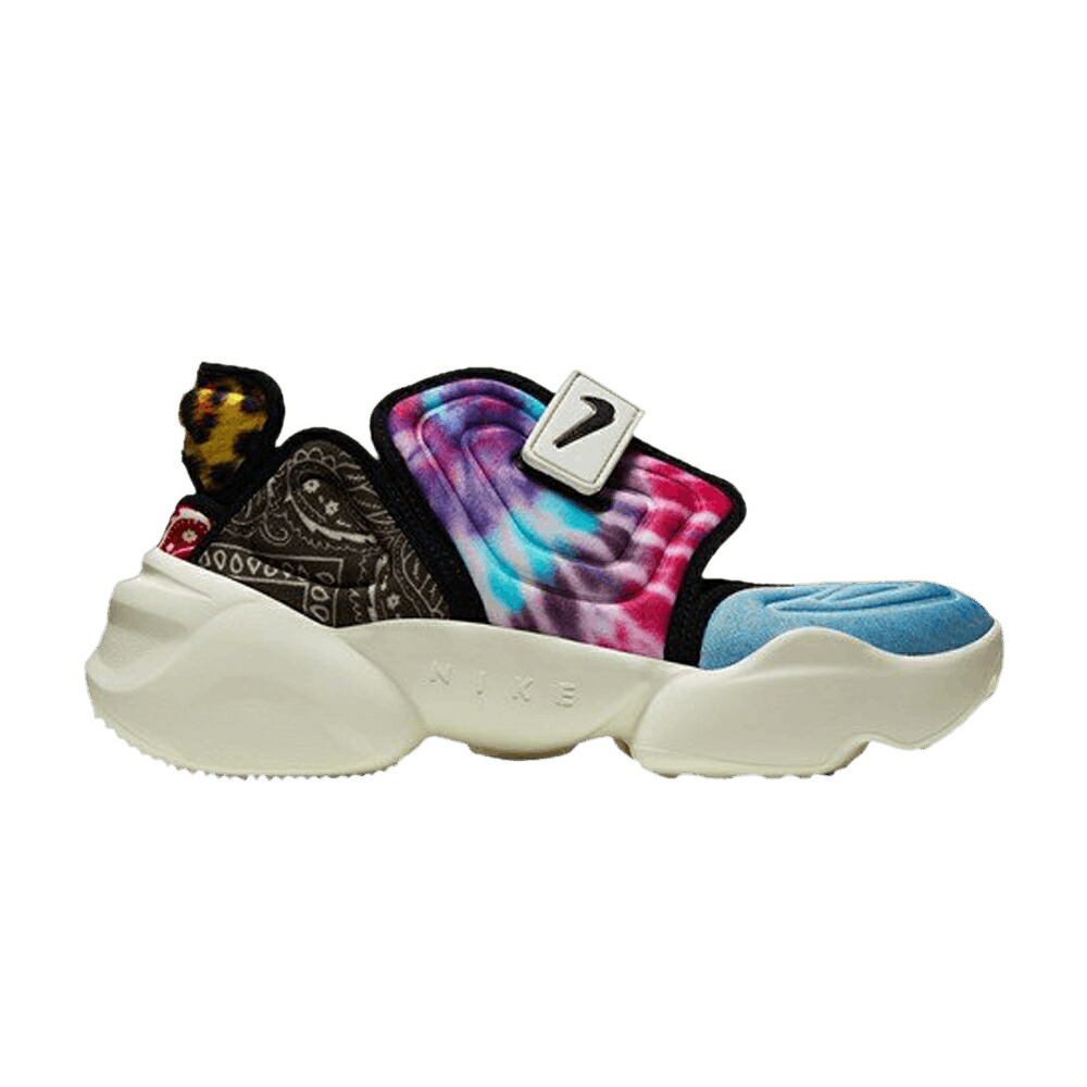 ナイキ アクア 昇降機 黒いこと 黒いこと \u0027MULTI PRINT\u0027 スニーカー レディース NIKE WMNS AQUA RIFT / SAIL BLACK SAIL