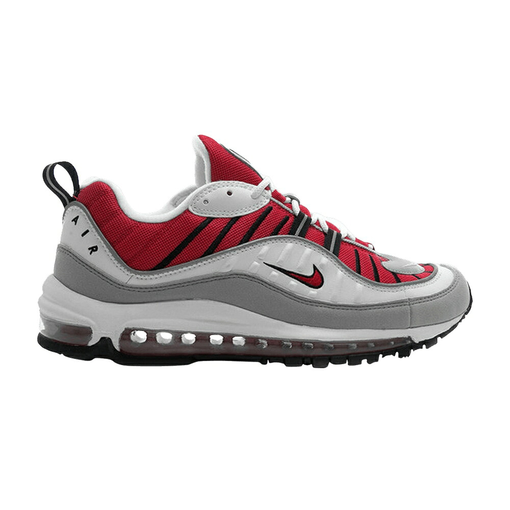 ナイキ マックス 赤 レッド エアマックス 'UNIVERSITY BLACK' スニーカー メンズ NIKE AIR MAX 98 RED / UNIVERSITY RED UNIVERSITY RED|スニケス