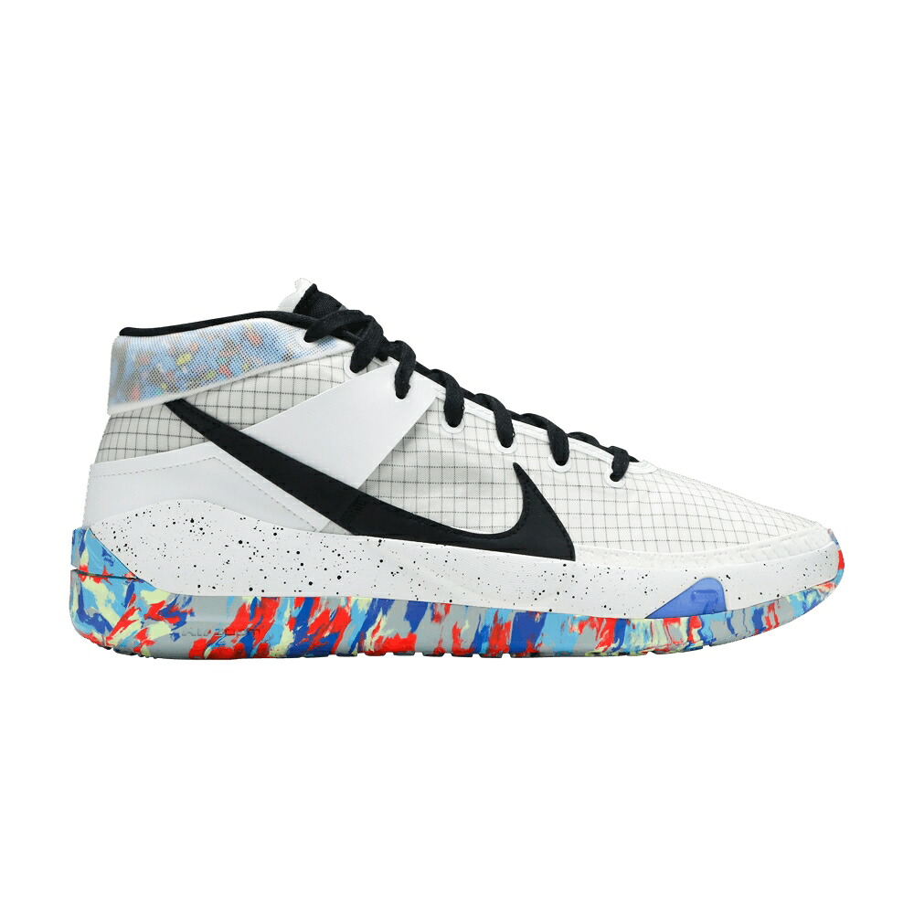 ナイキ サー青二才 青碧 青碧 \u0027HOME\u0027 スニーカー メンズ NIKE KD 13 / MULTI COLOR RACER BLUE SMOKE
