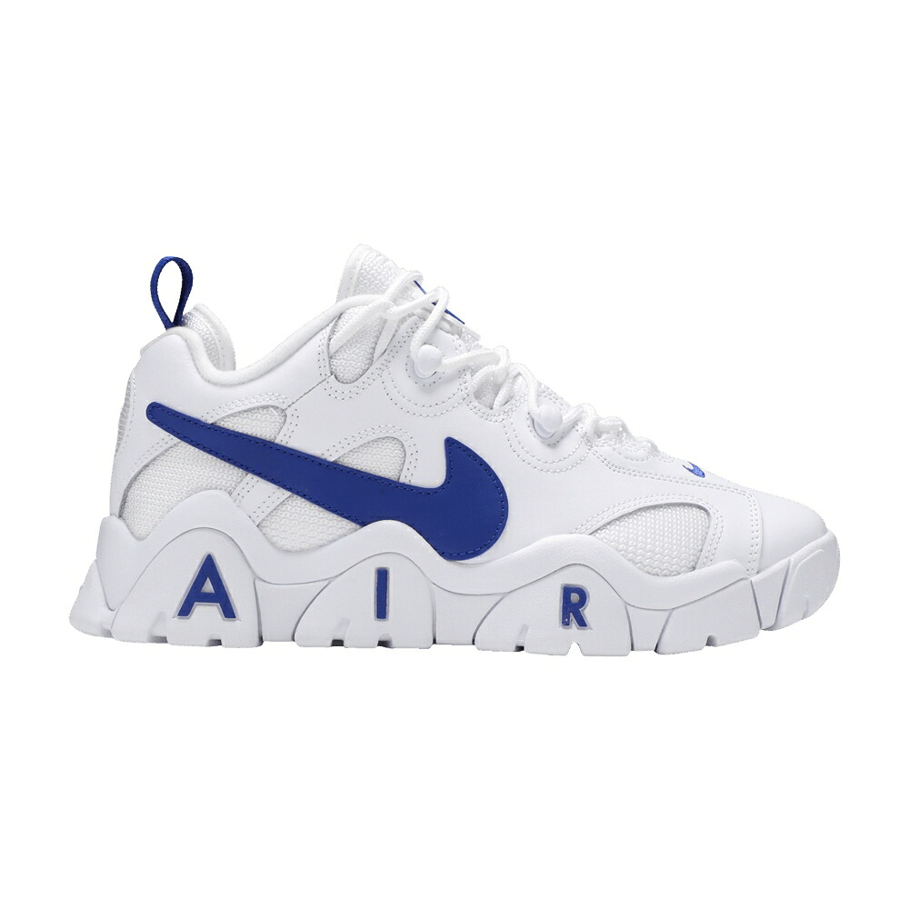 ナイキ 白いこと 白いこと 青碧 青碧 エアバラージ \u0027WHITE BLUE\u0027 お坊っちゃん キッズ NIKE AIR BARRAGE LOW GS HYPER / WHITE HYPER BLUE もの言う花 マタニティ スニーカー