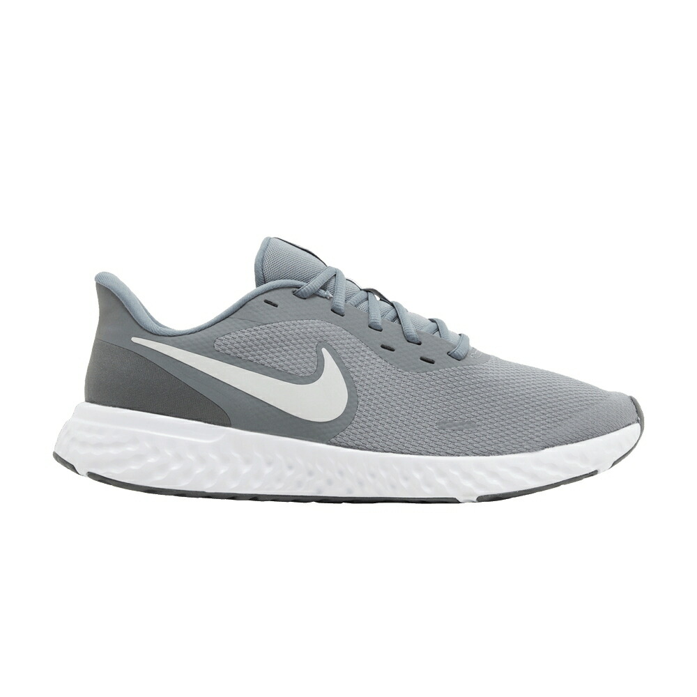 ナイキ 大変革 冷やりとした 薄墨色 薄墨色 純然たる \u0027COOL GREY\u0027 スニーカー メンズ NIKE REVOLUTION 5 / COOL GREY DARK GREY PURE