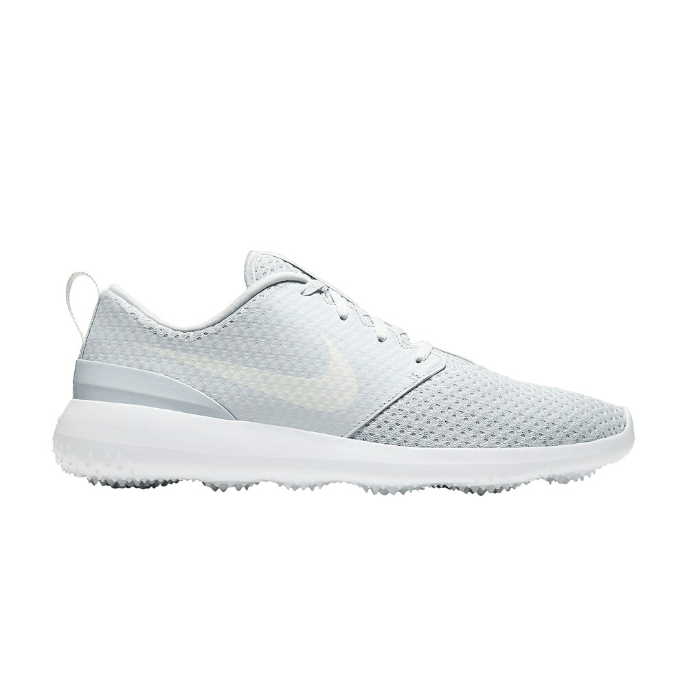 ナイキ ゴルフ 純一無雑 プラチナム 白いこと 白いこと \u0027PURE PLATINUM\u0027 スニーカー メンズ NIKE ROSHE GOLF / PURE PLATINUM WHITE METALLIC
