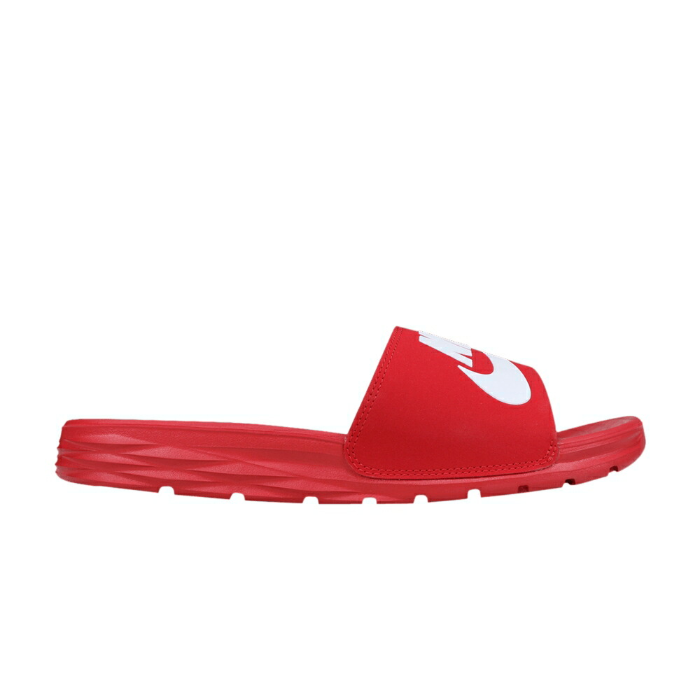 ナイキ ベナッシ サンダル エスビー 赤 赤いこと 白いこと 白いこと \u0027UNIVERSITY RED\u0027 スニーカー メンズ NIKE BENASSI SOLARSOFT SB / UNIVERSITY RED WHITE