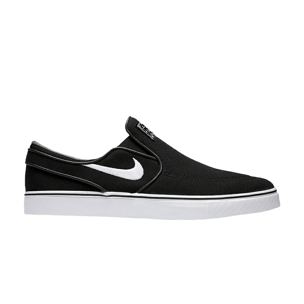 ナイキ 望遠レンズ エスビー 黒いこと 黒いこと 白いこと 白いこと \u0027BLACK WHITE\u0027 スニーカー メンズ NIKE ZOOM STEFAN JANOSKI SLIP CANVAS SB / BLACK BLACK WHITE