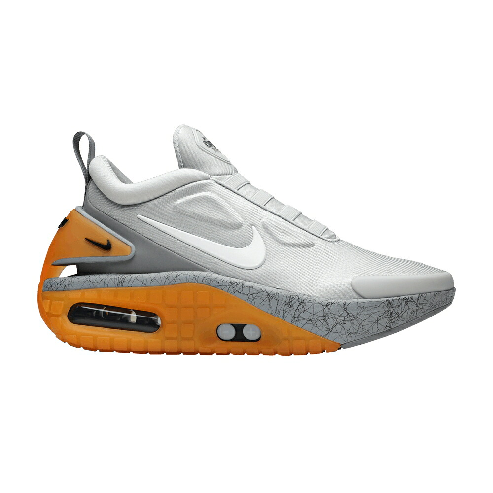 ナイキ アダプト マックス 薄墨色 薄墨色 レーザ \u0027MOTHERBOARD\u0027 スニーカー メンズ NIKE ADAPT AUTO MAX UK CHARGER / GREY FOG PARTICLE GREY LASER
