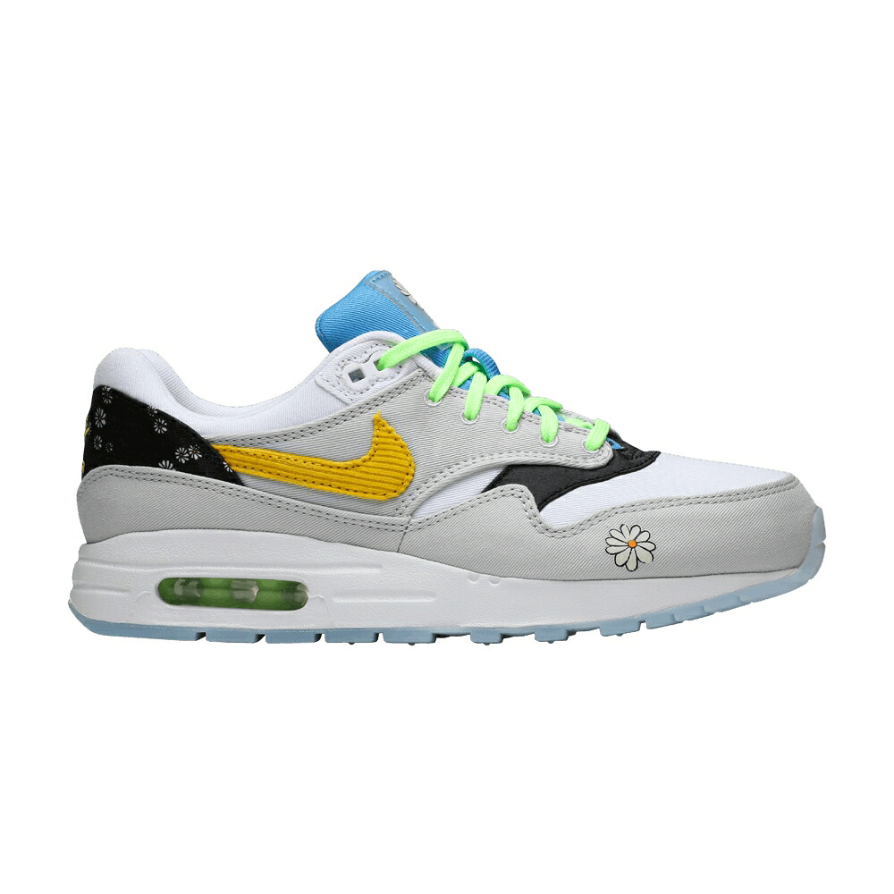 ナイキ マックス 大気圏マックス \u0027DAISY\u0027 お坊っちゃん キッズ NIKE AIR MAX 1 GS / もの言う花 マタニティ スニーカー