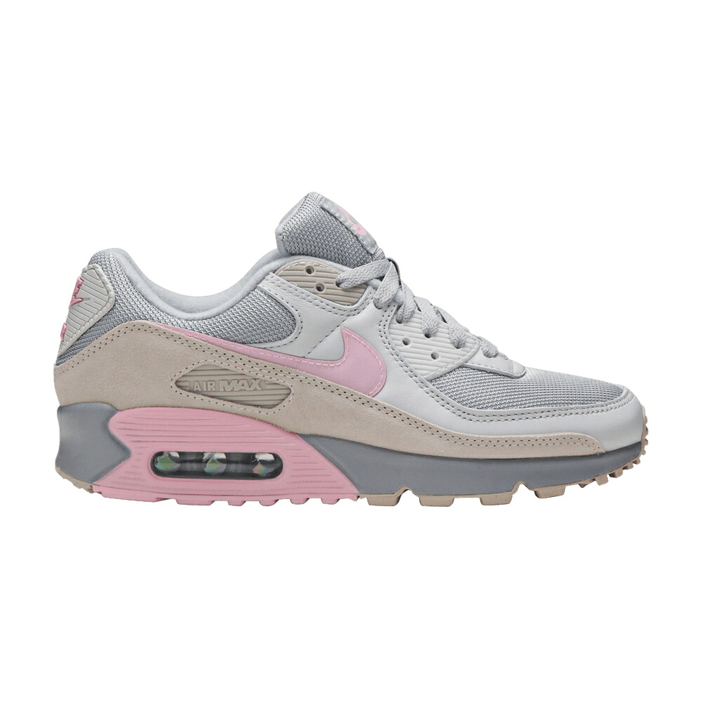 ナイキ マックス 薄墨色 薄墨色 さくら色 エア湖マックス \u0027PINK STRING\u0027 スニーカー メンズ NIKE AIR MAX 90 / VAST GREY PINK WOLF GREY STRING