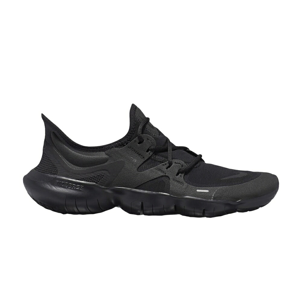 ナイキ 無償性 黒いこと 黒いこと 5.0 \u0027TRIPLE BLACK\u0027 スニーカー レディース NIKE WMNS FREE RN / BLACK BLACK BLACK
