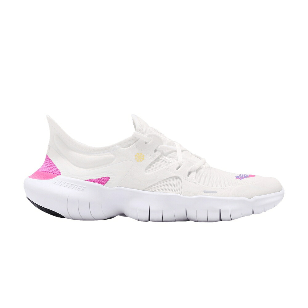 ナイキ フリー 白色 ホワイト レーザー 5.0 'LASER FUCHSIA' スニーカー レディース NIKE WMNS FREE RN JDI / WHITE LASER FUCHSIA|スニケス